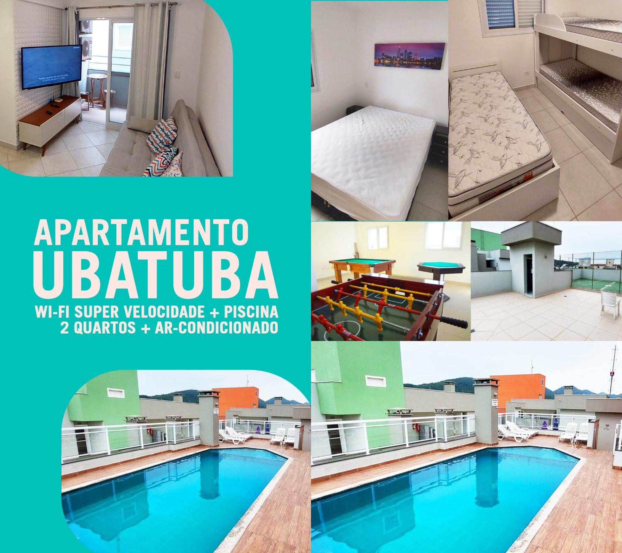 Apartamento Ubatuba Itagua - Ar - Wifi المظهر الخارجي الصورة